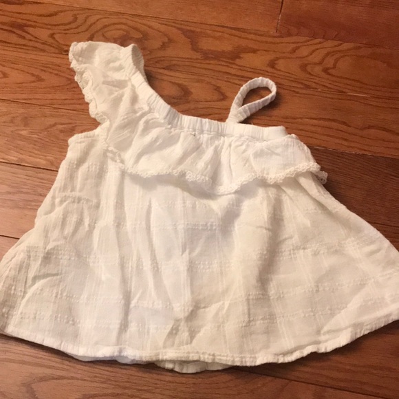 Old Navy Off the Shoulder Ruffle Shirt - Picture 3 of 3